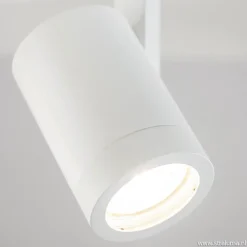 Moderne 3-lichts plafondspot wit metaal><noscript><img width=