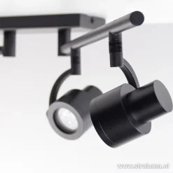 Moderne opbouwspot mat zwart 4-lichts></noscript>Straluma Online