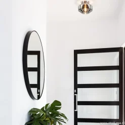 Moderne plafondlamp nikkel met smokey glas></noscript>Straluma New