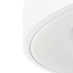 Moderne plafondlamp wit met geïntegreerd LED></noscript>Straluma Best