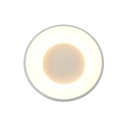 Moderne plafondlamp wit met geïntegreerd LED></noscript>Straluma Best