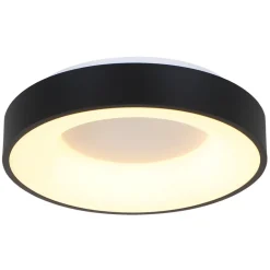 Moderne plafondlamp zwart met geïntegreerd LED>Straluma Best
