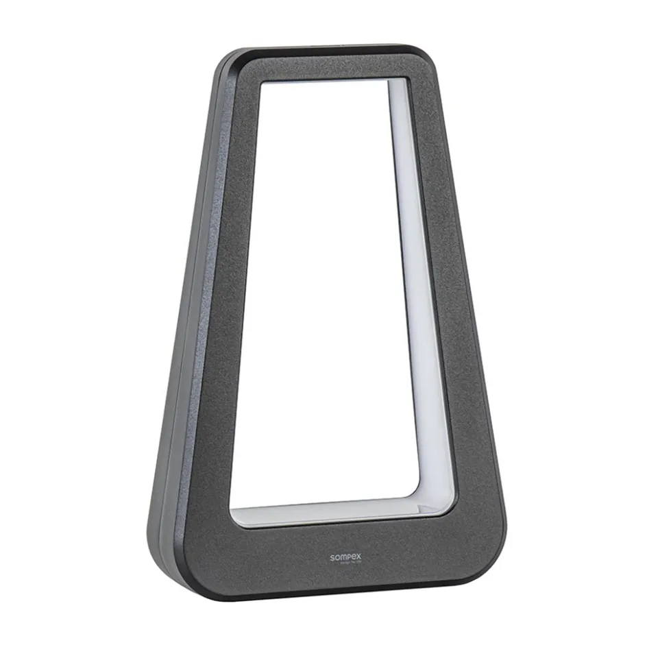 Moderne tafellamp batterij zwart oplaadbaar IP65>Straluma