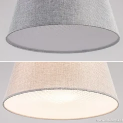 Moderne tafellamp zwart nikkel incl. kap></noscript>Straluma