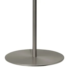 Moderne vloerlamp Calabro nikkel glas><noscript><img width=