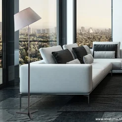 Moderne vloerlamp incl. kantelbare kap><noscript><img width=