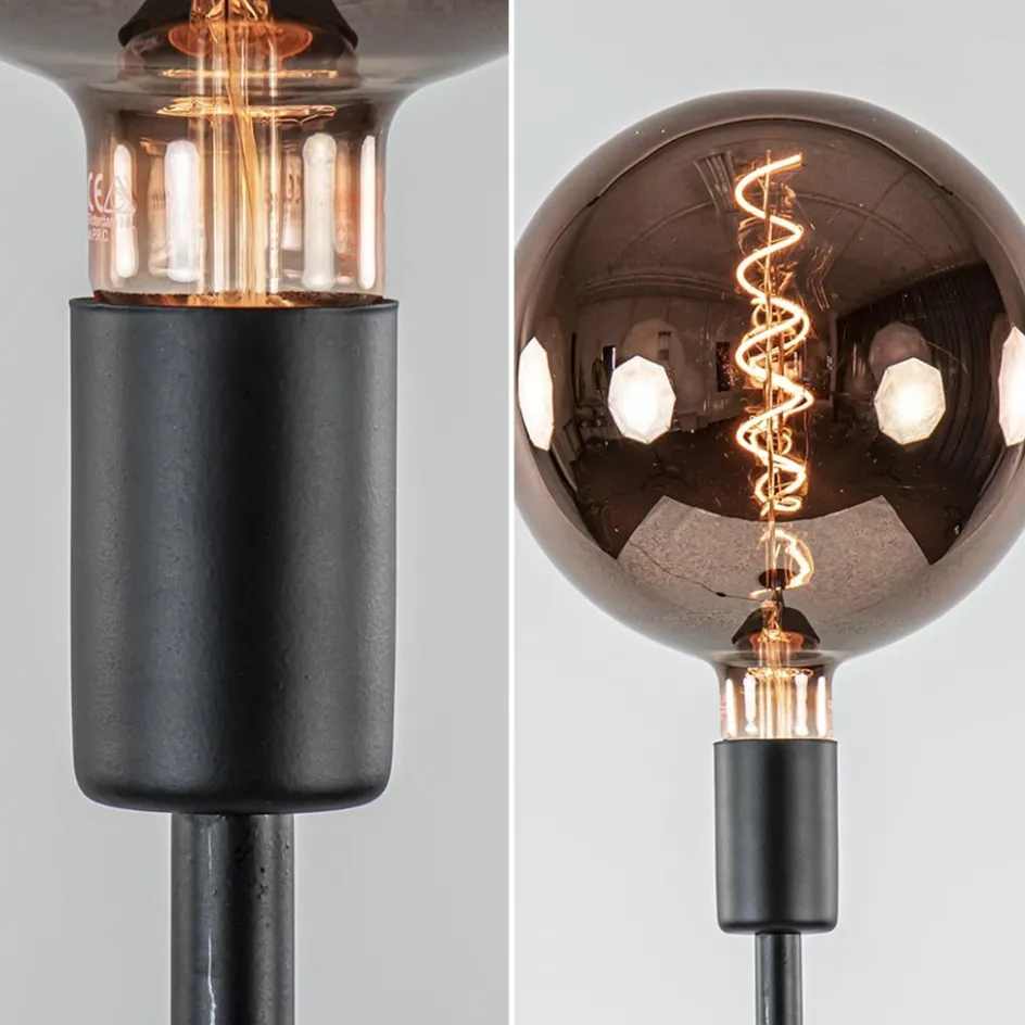 Moderne vloerlamp mat zwart exclusief lichtbron>Straluma Clearance