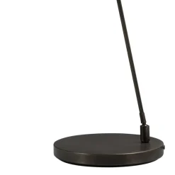 Moderne vloerlamp/leeslamp zwart LED dim-to-warm></noscript>Straluma Clearance