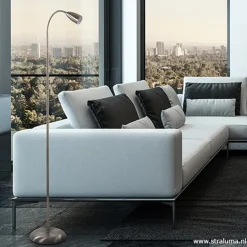 Moderne vloer/leeslamp met touchdimmer></noscript>Straluma Online