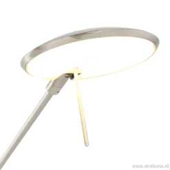 Moderne wandlamp staal met dimbaar LED>Straluma Online