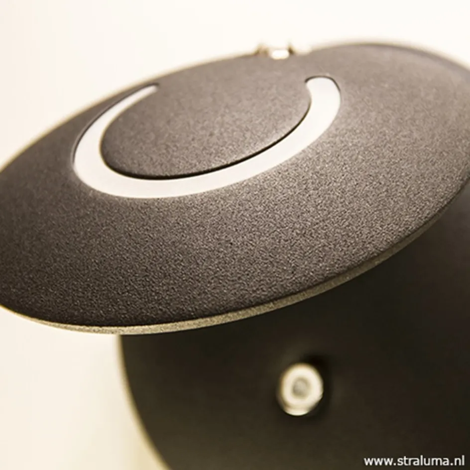 Moderne wandlamp Zenith LED zwart>Straluma