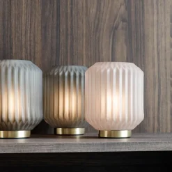 Olijf groene tafellamp Ivot op batterij></noscript>Straluma Discount