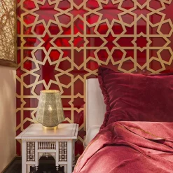 Oosterse tafellamp lantaarn metaal goud></noscript>Straluma Discount