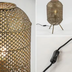 Oosterse vloer/tafellamp op pootjes goud></noscript>Straluma Discount