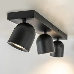 Opbouwspot Solare 3l balk zwart><noscript><img width=