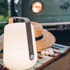 Oplaadbare buitenlamp IP44 grijs></noscript>Straluma Hot