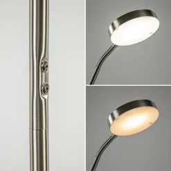 Oplaadbare LED leeslamp nikkel dimbaar></noscript>Straluma Hot