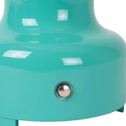 Oplaadbare tafellamp op batterij turquoise><noscript><img width=