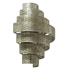 Oud zilveren wandlamp metaal excl snoer>Straluma Hot