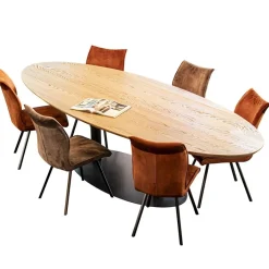 Ovale eetkamertafel eiken naturel 300x120 cm></noscript>Straluma Sale