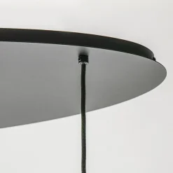 Ovale 5-lichts hanglamp met glazen bollen gold gradient></noscript>Straluma Discount