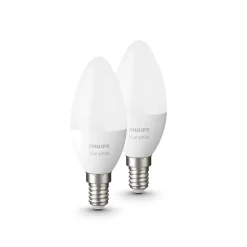 Philips Hue e14 kaars mat 2-pack 2700k>Straluma Outlet