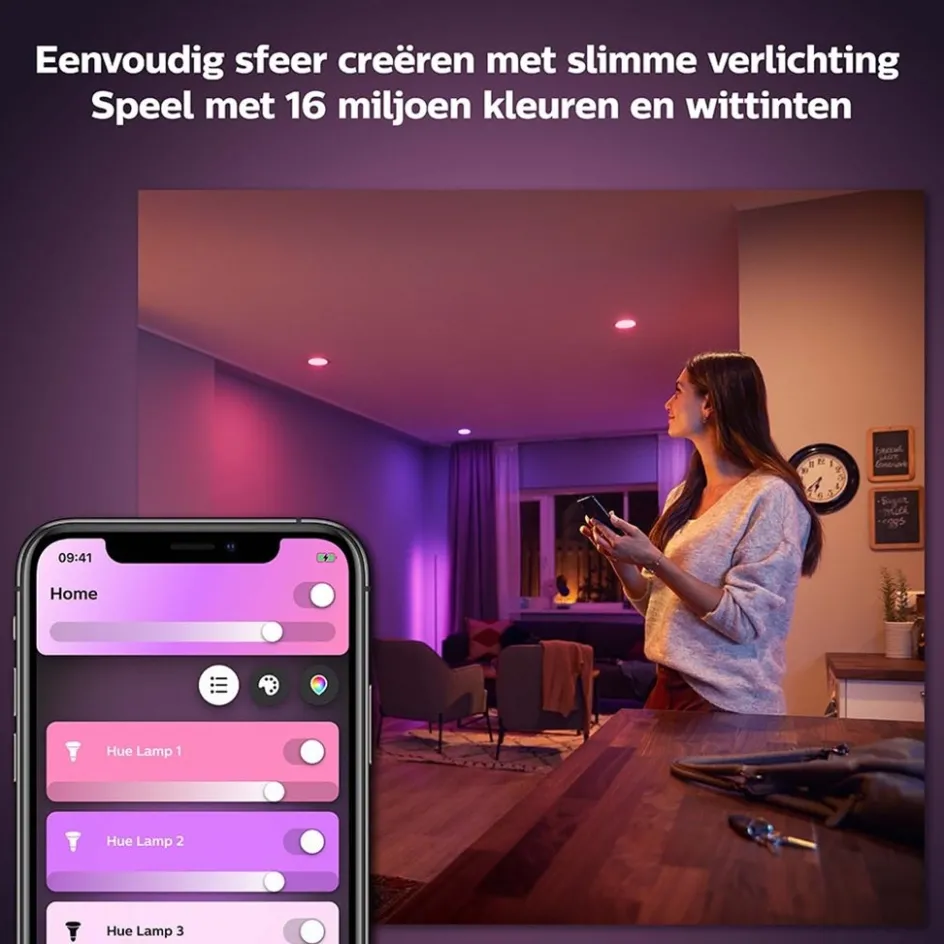 Philips Hue gu10 2-pack colour ambiance>Straluma Online