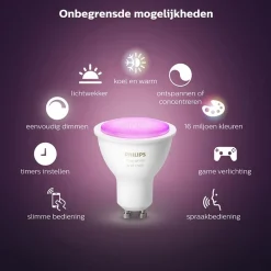 Philips Hue kit 3xgu10 color+ bridge><noscript><img width=