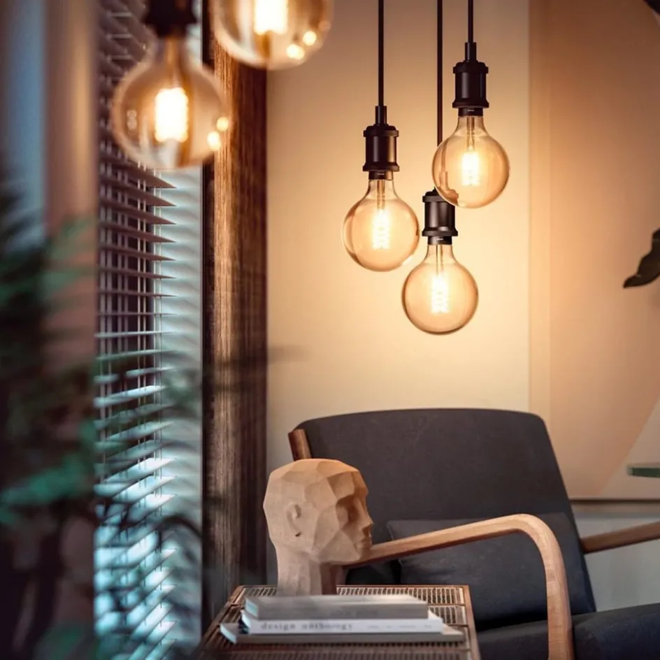 Philips Hue 7w e27 globe gold 125mm 2100k>Straluma Sale