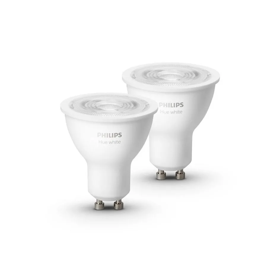 Philips Hue 5.2w gu10 2-pack 2700k BT>Straluma Sale