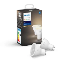 Philips Hue 5.2w gu10 2-pack 2700k BT>Straluma Sale