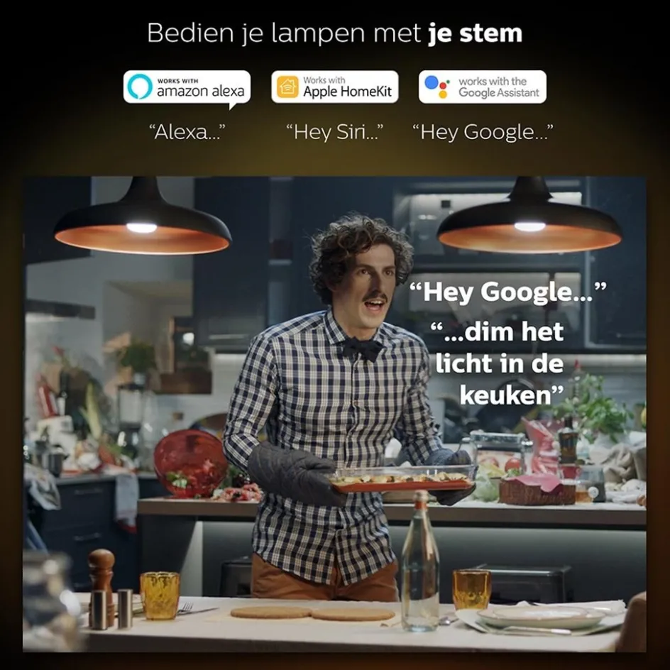 Philips Hue white ambiance starter kit E27 met Bluetooth>Straluma Best