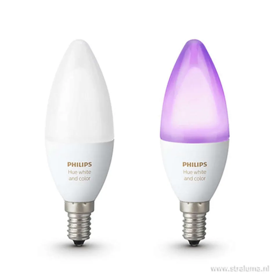 Philips Hue white and color ambiance E14 lamp 2-pack>Straluma New
