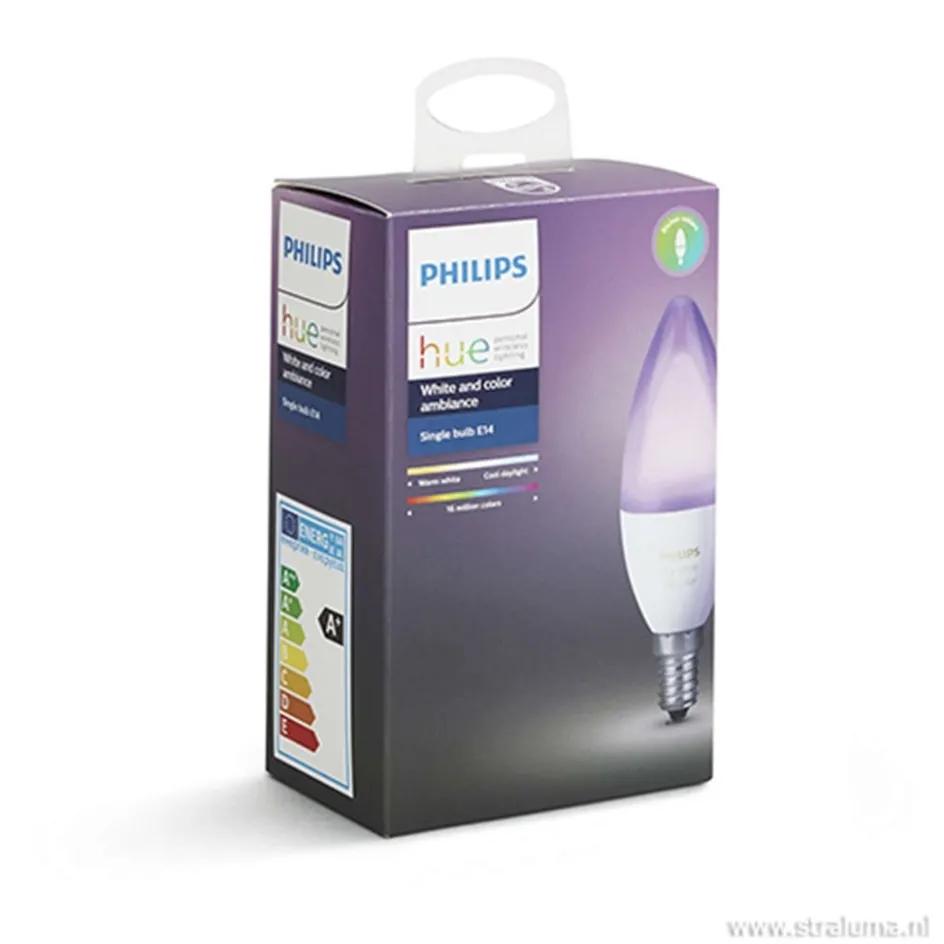 Philips Hue white and color ambiance E14 lamp 2-pack>Straluma New