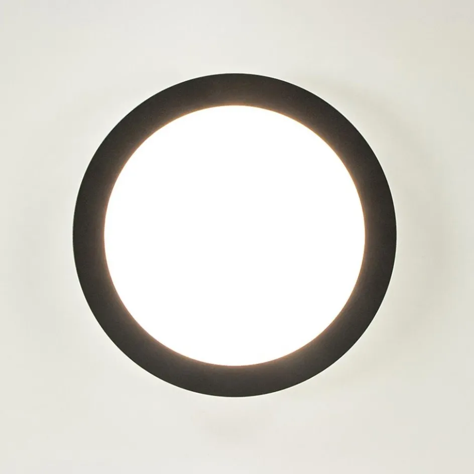 Plafondlamp Anne 26cm zwart 3-switchdim>Straluma New