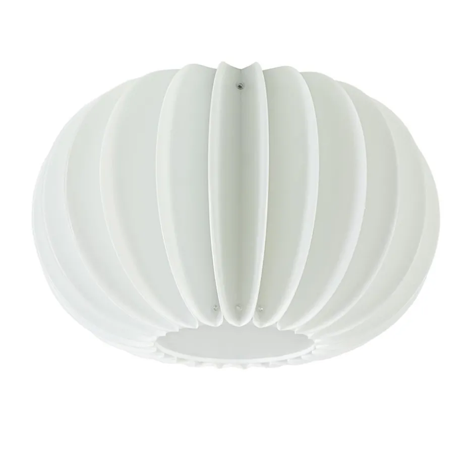 Plafondlamp Arena 40cm zwart/kap wit>Straluma Discount