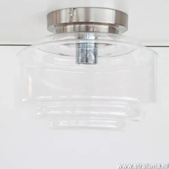 Plafondlamp Art Deco helder glas><noscript><img width=