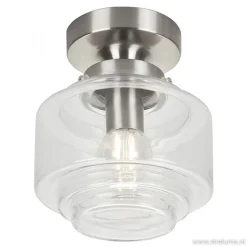 Plafondlamp Art Deco klein helder glas><noscript><img width=