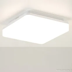 Plafondlamp Basic Square 26cm wit>Straluma Best
