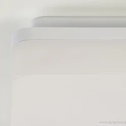 Plafondlamp Basic Square 26cm wit></noscript>Straluma Best