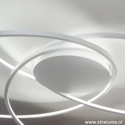 Plafondlamp bogen speels wit 80cm><noscript><img width=