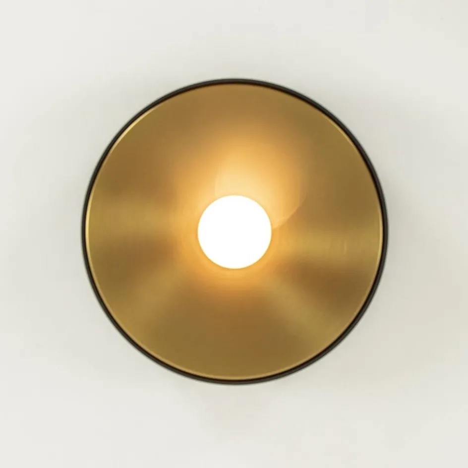 Plafondlamp Bright 20 zwart/matgoud>Straluma Online