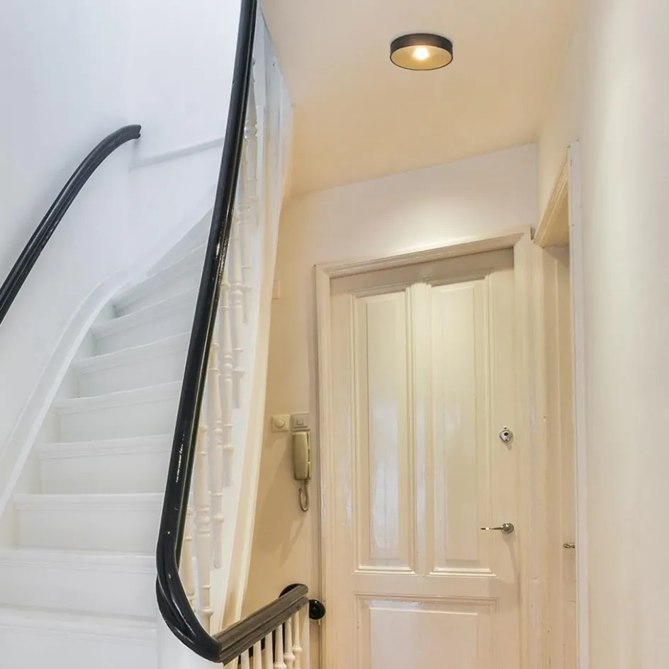 Plafondlamp Bright 20 zwart/matgoud>Straluma Online