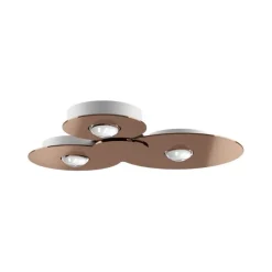 Plafondlamp Bugia Triple glossy bronze>Straluma Discount