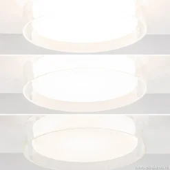 Plafondlamp chroom/clear IP44 3-step dim><noscript><img width=