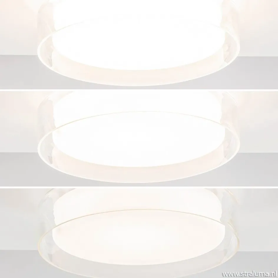 Plafondlamp Clear helder IP44 3-step dim>Straluma Best