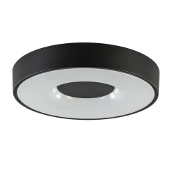 Plafondlamp Coin 38 zwart + remote CCT>Straluma Outlet