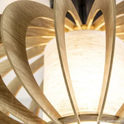 Plafondlamp hout lamellen klein></noscript>Straluma Sale