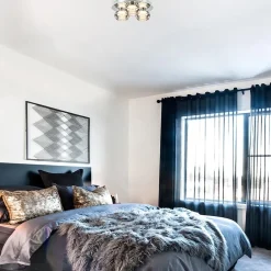 Plafondlamp 3-L chroom/smoke 3-step dim.></noscript>Straluma Best