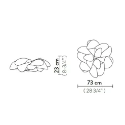 Plafondlamp La Belle Etoile zwart></noscript>Straluma Hot